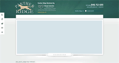 Desktop Screenshot of pantherridge.com